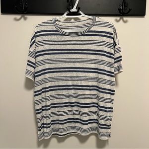 Aerie Striped Oversized Knit Tee - XS